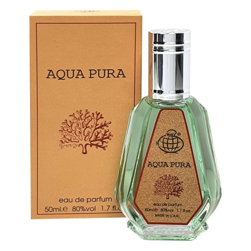 Eau de Parfum Fragrance World Aqua Pura - Unisex - 50ml · Smarty Paris Beauté